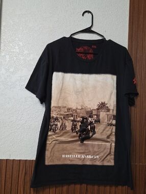 Bastille “Anarchy” Black Band T-Shirt – Graphic Tee (Unisex) Xxl [1161]